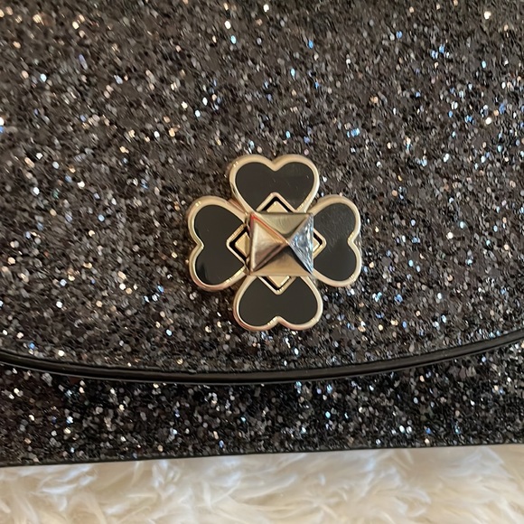 Kate spade black glitter purse - Picture 2 of 6